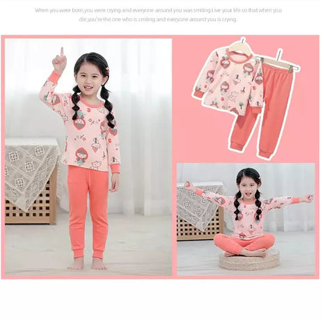 Baby Or Baba Little Red Riding Hood print Kids Night Suit (KD-049) - Oshi.pk - Buy & Sell Online