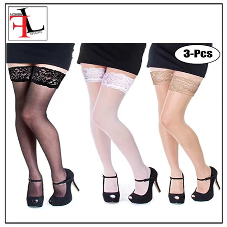 Pack of 1 – Imported Lingerie Net Socks For Women - Oshi.pk - Buy & Sell Online