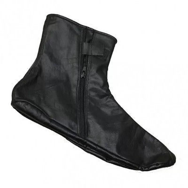 Rexine Winter Socks Zipper Halal Leather Ankle Socks Slippers For Woman - Oshi.pk - Buy & Sell Online