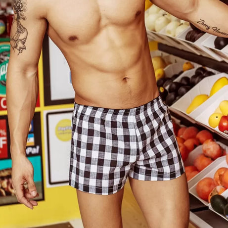 Pack of 3 Checkered Boxer Shorts for Men - Oshi.pk - Buy & Sell Online