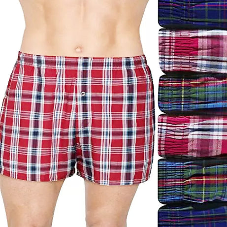 Pack of 3 Checkered Boxer Shorts for Men - Oshi.pk - Buy & Sell Online