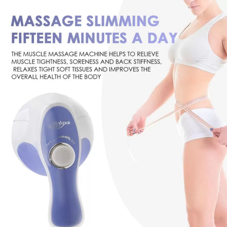 Relax Spin Tone Body Massager, (Purple & White) - Oshi.pk - Buy & Sell Online