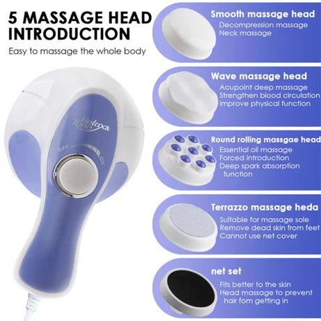 Relax Spin Tone Body Massager, (Purple & White) - Oshi.pk - Buy & Sell Online