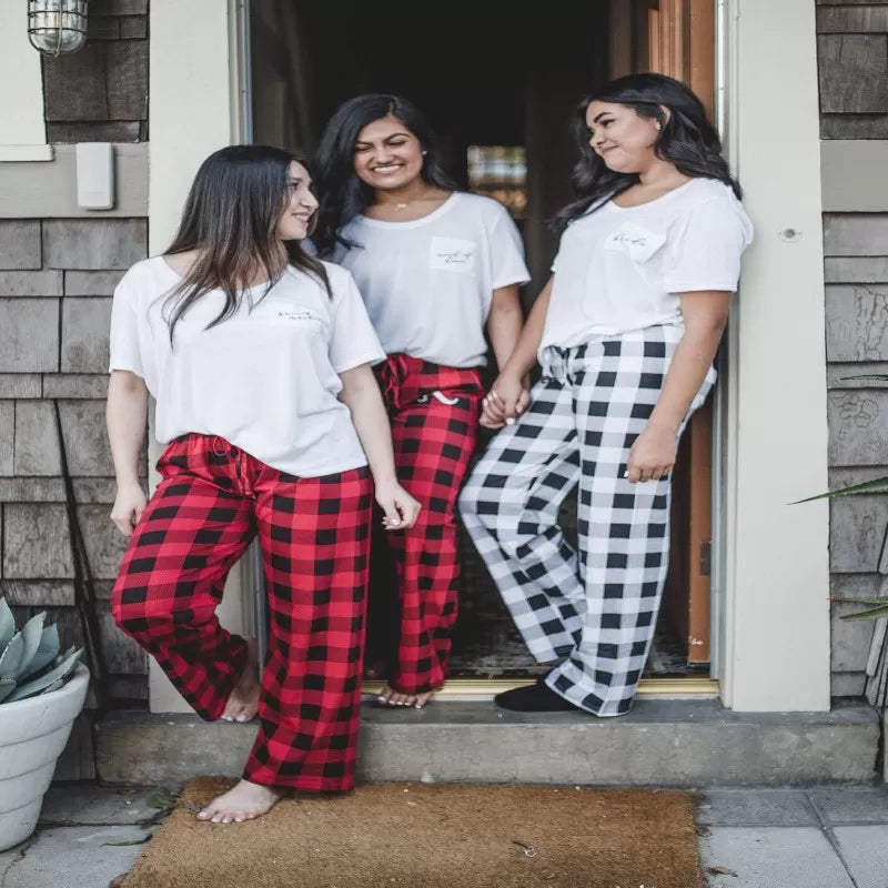 Pack of 3 – Checkered Pajama for Women - Oshi.pk - Buy & Sell Online
