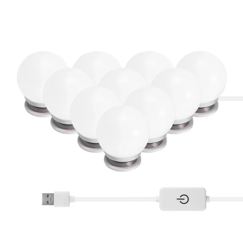 Vanity Light LED Bulbs for Makeup Mirror Stand (10 Bulbs)-KS - Oshi.pk - Buy & Sell Online