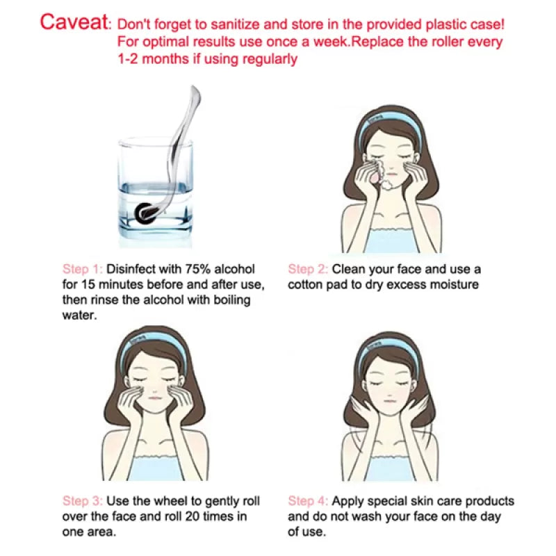 DRS540 needles derma roller microneedle for skin care and body treatment 0.5mm - Oshi.pk - Buy & Sell Online