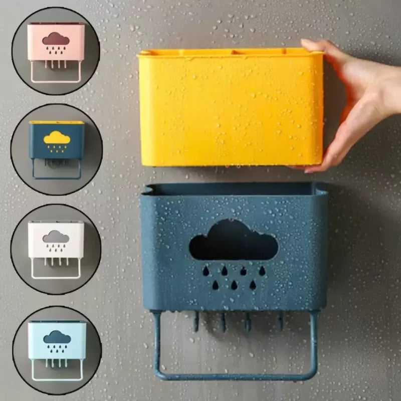 Self Adhesive Wall Mounted Kitchen Cutlery Spoon Fork Knife Chopstick Holder Organizer Stand - Oshi.pk - Buy & Sell Online