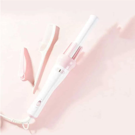 Automatic Electric Rotating Curling Iron With Ceramic Coating curler - Oshi.pk - Buy & Sell Online