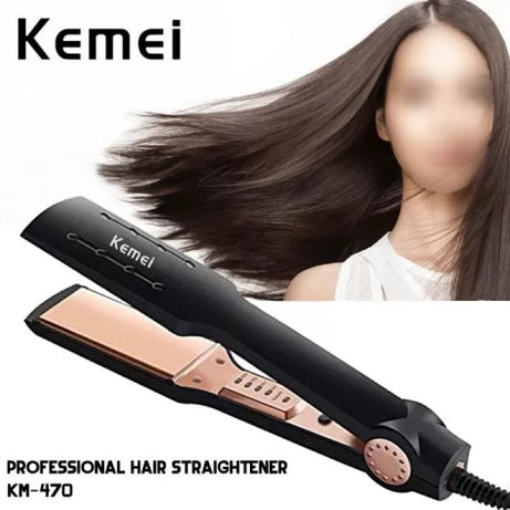 Kemei Km-470 Professional Hair Straightener for women - Oshi.pk - Buy & Sell Online