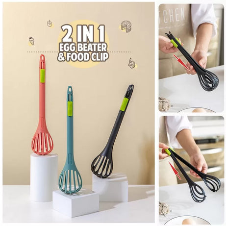 Egg Whisk & Tong Multi-Function - Oshi.pk - Buy & Sell Online