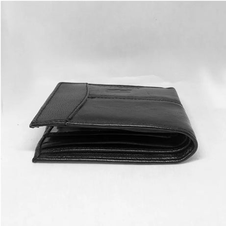 Men’s Leather Wallet (Plain Black Patches) - Oshi.pk - Buy & Sell Online