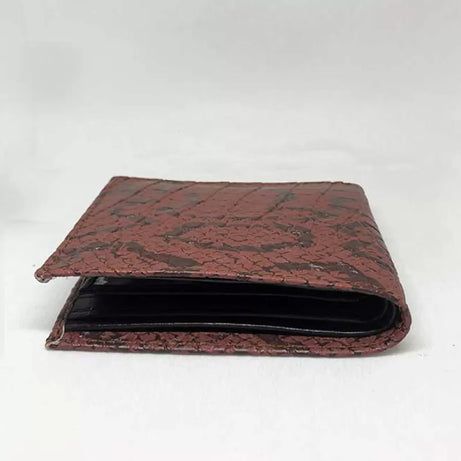 Men’s Leather Wallet (Textured Snake Pattern) - Oshi.pk - Buy & Sell Online