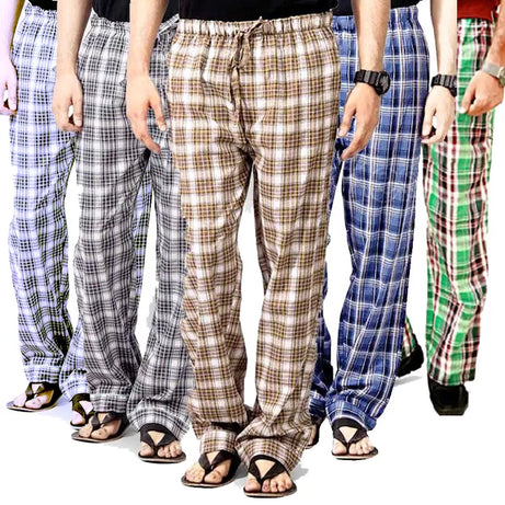 Pack of 3 – Checkered Pajama for Men - Oshi.pk - Buy & Sell Online