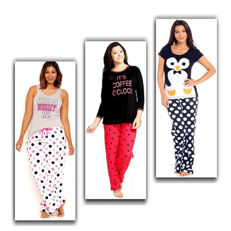Pack of 3 – Checkered Pajama for Women - Oshi.pk - Buy & Sell Online