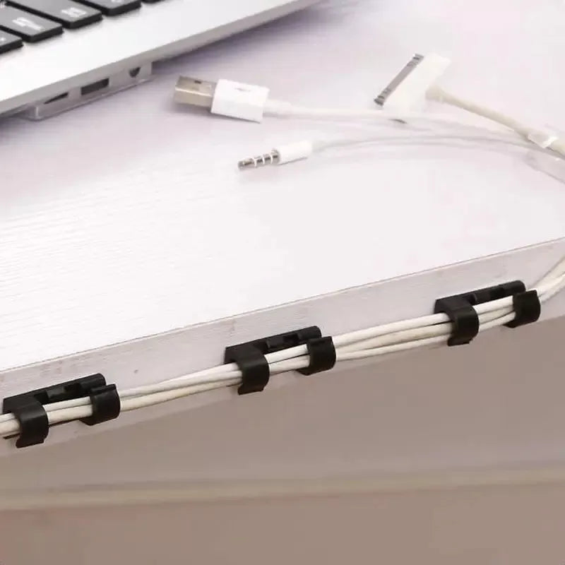 16pcs self-adhesive wire organizer cable clip (4cm x 1.5cm) [5 PACKS] - Oshi.pk - Buy & Sell Online