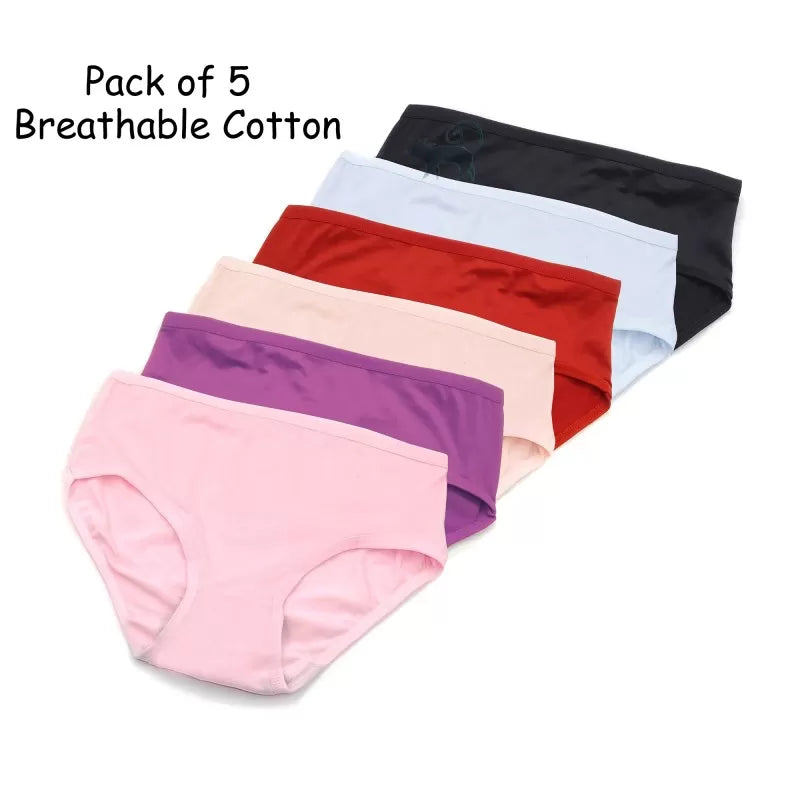Pack of 5 - Underwear For woman - Oshi.pk - Buy & Sell Online