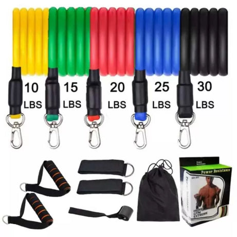 Power Exercise Bands set of 11 Piece - Oshi.pk - Buy & Sell Online