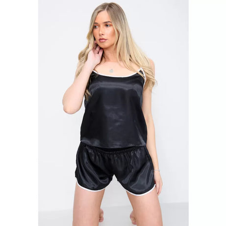 Digital print silky satin Night wear Cami set for women (Design-12) - Oshi.pk - Buy & Sell Online