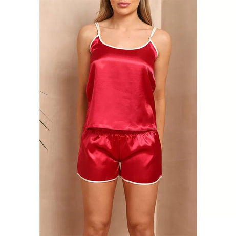 Digital print silky satin Night wear Cami set for women (Design-9) - Oshi.pk - Buy & Sell Online