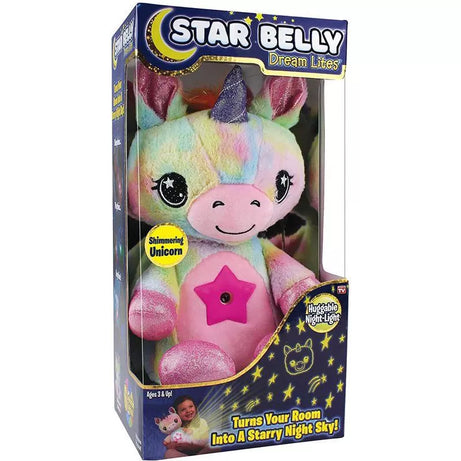 Star Belly Dream Lites Plush Toy Starry Bedtime Stuffed Animal Doll Projector Lamp Toy - Oshi.pk - Buy & Sell Online