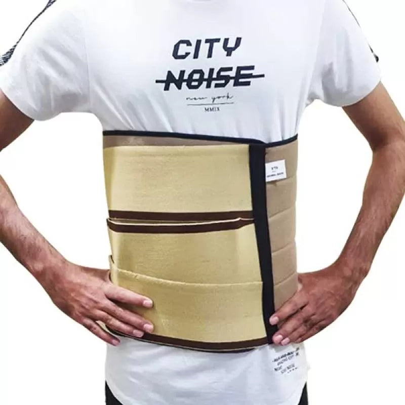 ADJUSTABLE 3 PANEL Back Support Belt ( Brown) - Oshi.pk - Buy & Sell Online