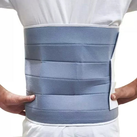 AJUSTABLE 3 PANEL ABDOMINAL BINDER ADJUSTABLE- Back Support Belt - Oshi.pk - Buy & Sell Online