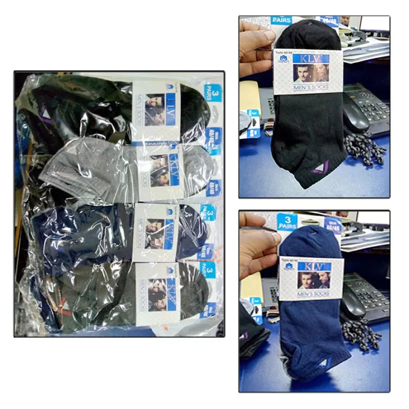 5 Pairs - Cotton Imported Ankle Socks - Oshi.pk - Buy & Sell Online