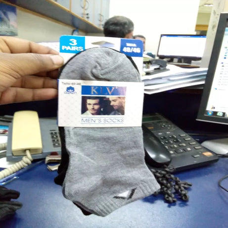 5 Pairs - Cotton Imported Ankle Socks - Oshi.pk - Buy & Sell Online