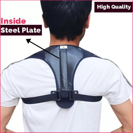 Posture Corrector Belt Adjustable - inside Steel Plate in belt - Oshi.pk - Buy & Sell Online