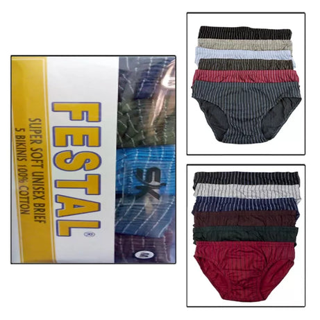 Pack of 5 –Branded Underwear for Men/Boy