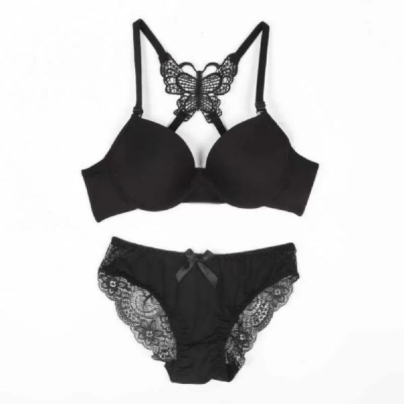 Floral Lace Cutout Crochet Lingerie Set - Oshi.pk - Buy & Sell Online