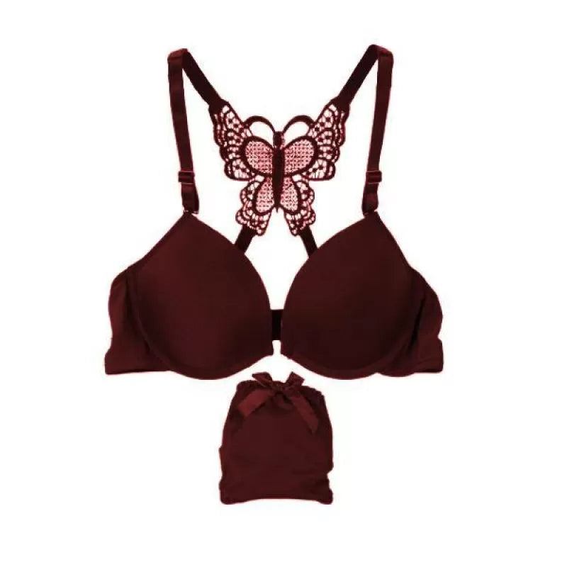 Floral Lace Cutout Crochet Lingerie Set - Oshi.pk - Buy & Sell Online