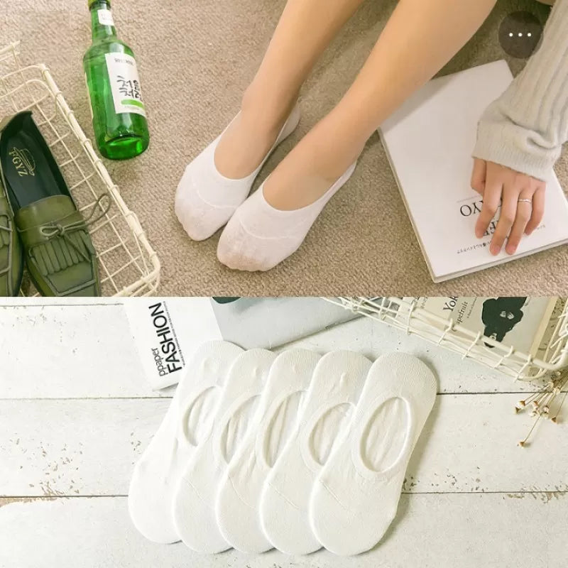 Pack of 04 – Imported Low Cut Soft Socks For Women - Oshi.pk - Buy & Sell Online