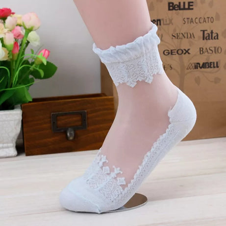 4 Pairs– Imported Net Fancy Full Socks for Women - Oshi.pk - Buy & Sell Online