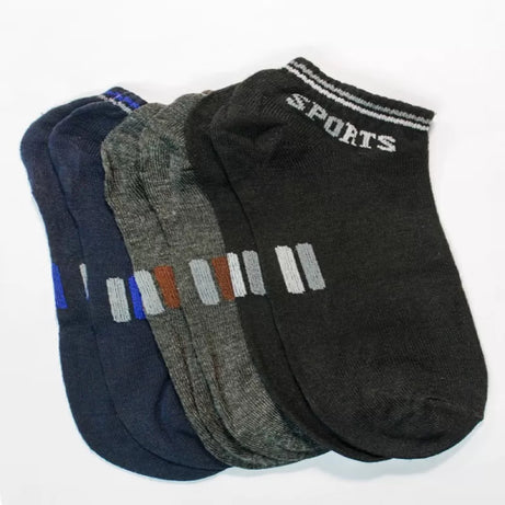 5 Pairs - Cotton Imported Ankle Socks For Men - Oshi.pk - Buy & Sell Online