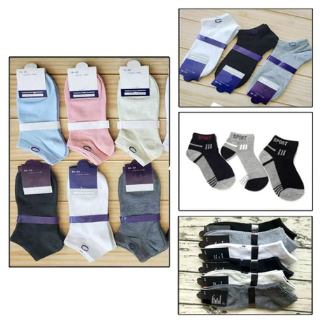5 Pairs - Cotton Imported Ankle Best Quality Socks For Men - Oshi.pk - Buy & Sell Online