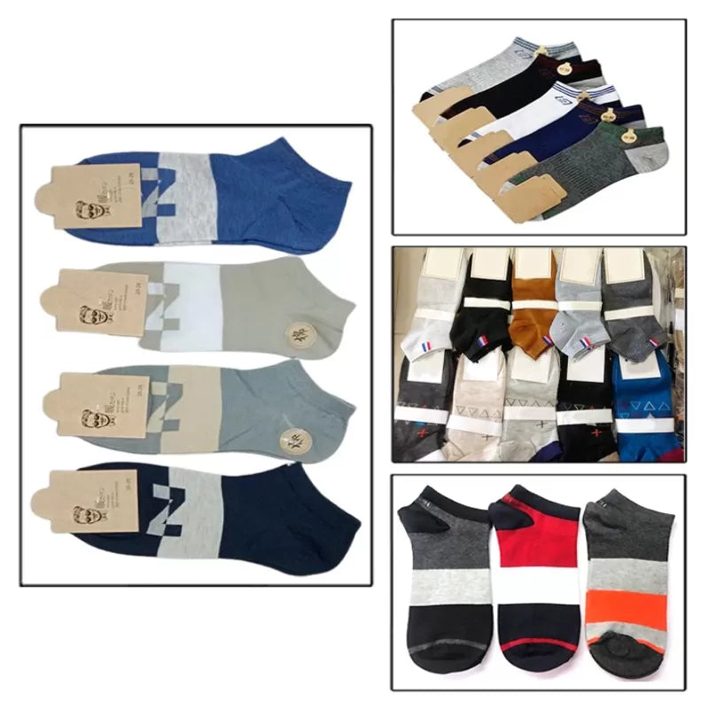 5 Pairs - Cotton Imported Ankle Best Quality Socks For Men - Oshi.pk - Buy & Sell Online