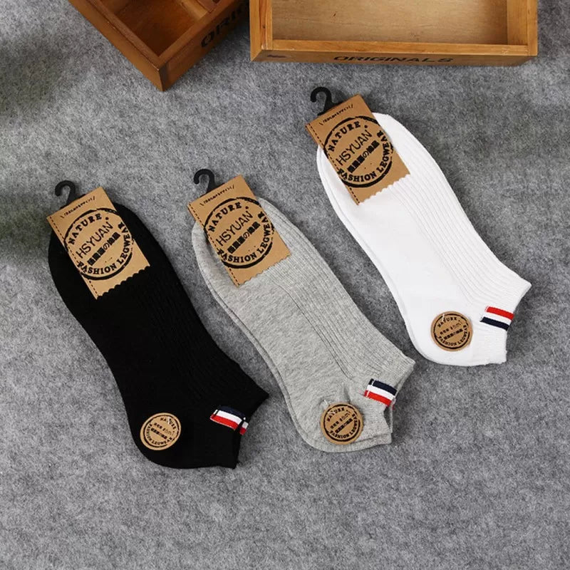 5 Pairs - Cotton Imported Ankle Best Quality Socks For Men - Oshi.pk - Buy & Sell Online