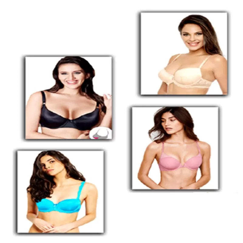 Pack of 2 - Cotton Non Padded Bras For Women - Oshi.pk - Buy & Sell Online