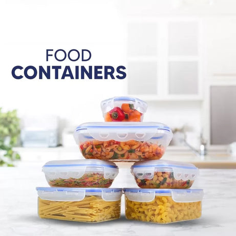 (Deal 3) PACK OF 6 FOOD CONTAINERS (total 4.17L) - Oshi.pk - Buy & Sell Online