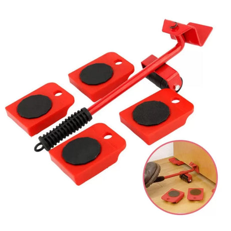 5 Pcs Furniture Lifter Mover Tool Set