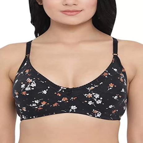 Pack of 2 - Imported Fancy Cotton Printed Non Padded Bras for Women/Girls - Oshi.pk - Buy & Sell Online