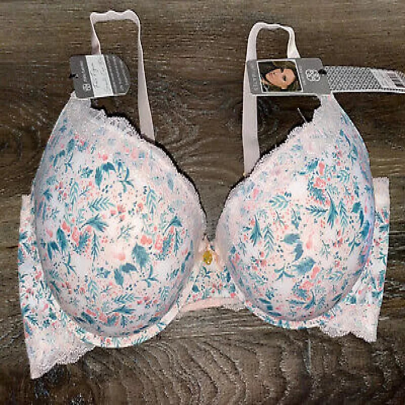 Pack of 2 - Imported Fancy Cotton Printed Non Padded Bras for Women/Girls - Oshi.pk - Buy & Sell Online
