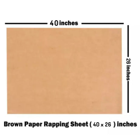 12 Sheets Packing Material Brown Wrapping Paper Sheets Packaging Sheet (40 x 26 Inch,) - Oshi.pk - Buy & Sell Online