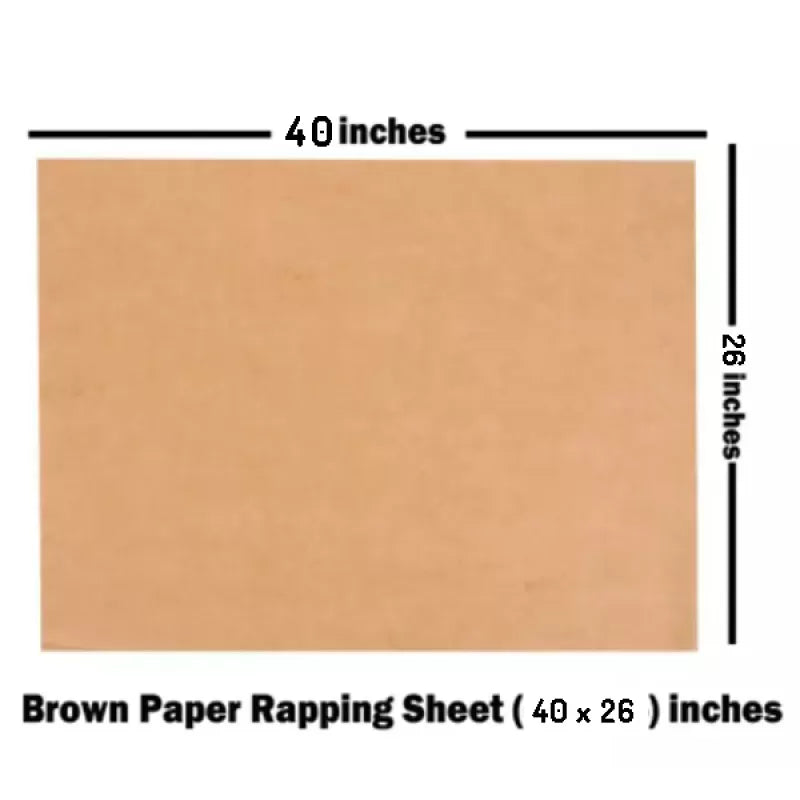 100 Sheets Packing Material Brown Wrapping Paper Sheets Packaging Sheet (40 x 26 Inch) - Oshi.pk - Buy & Sell Online