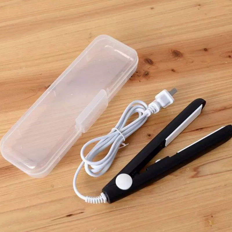 Portable Travel Flat Iron Mini Travel Hair Straightener - Oshi.pk - Buy & Sell Online