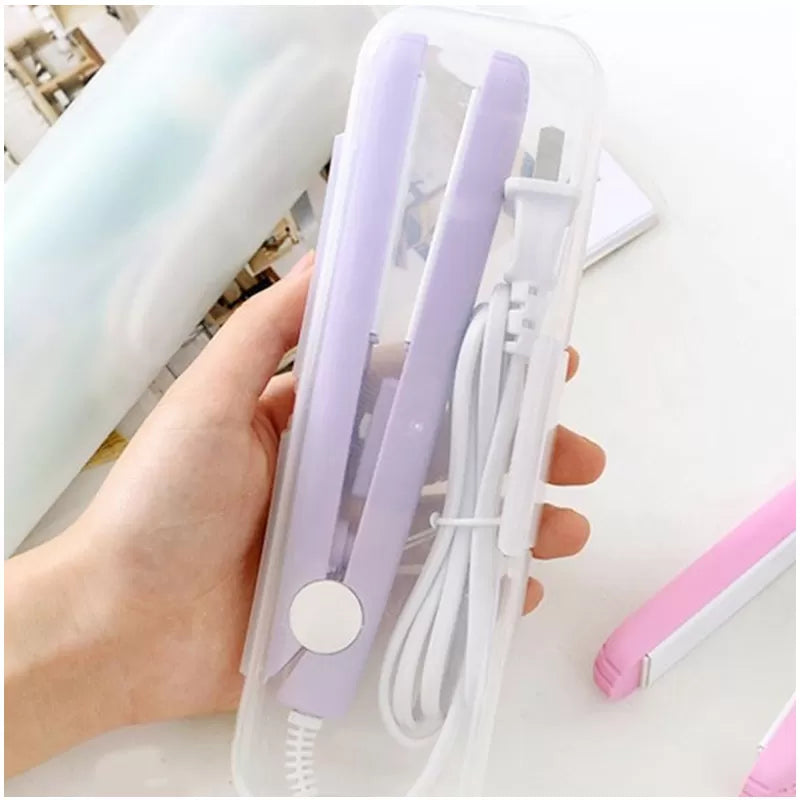 Portable Travel Flat Iron Mini Travel Hair Straightener - Oshi.pk - Buy & Sell Online