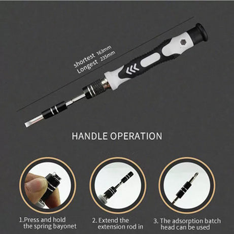 115 in 1 mobile phone glasses tablet clock repair tool kit mini magnetic precision screwdriver set - Oshi.pk - Buy & Sell Online