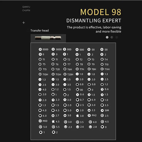 115 in 1 mobile phone glasses tablet clock repair tool kit mini magnetic precision screwdriver set - Oshi.pk - Buy & Sell Online