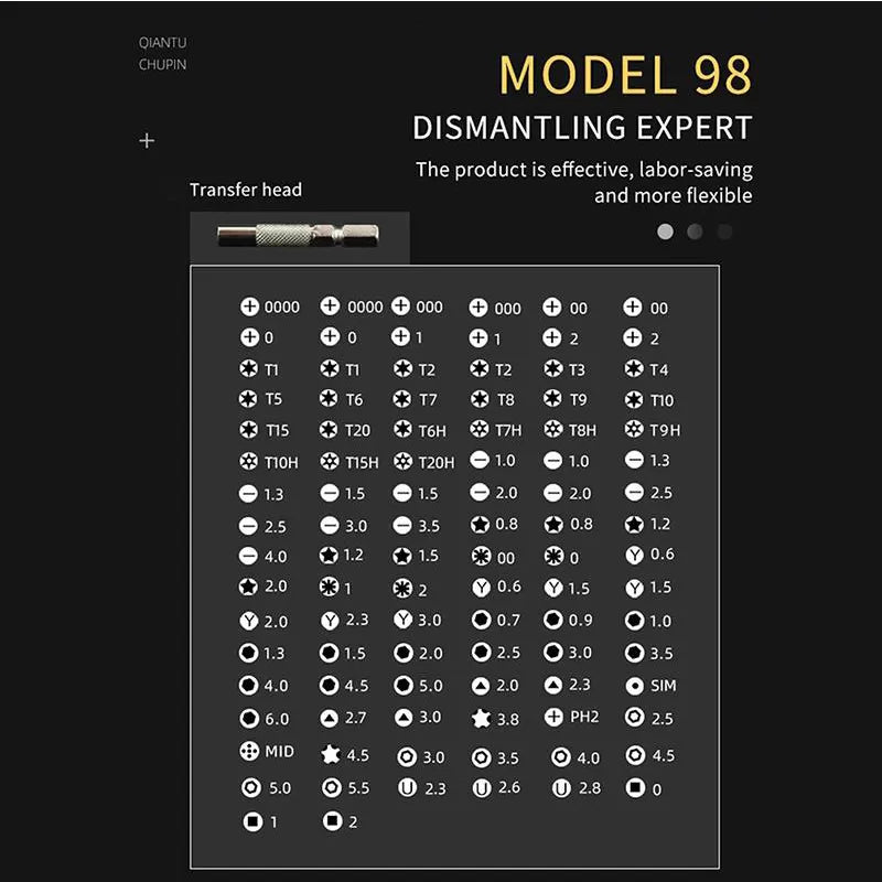 115 in 1 mobile phone glasses tablet clock repair tool kit mini magnetic precision screwdriver set - Oshi.pk - Buy & Sell Online